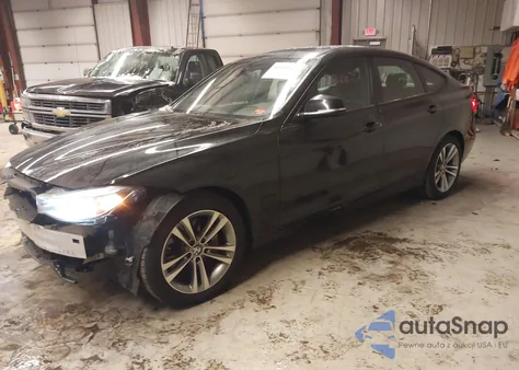 2016 BMW 335I Gran Turismo xDrive z USA, uszkodzony, nr VIN WBA3X9C54GD869916